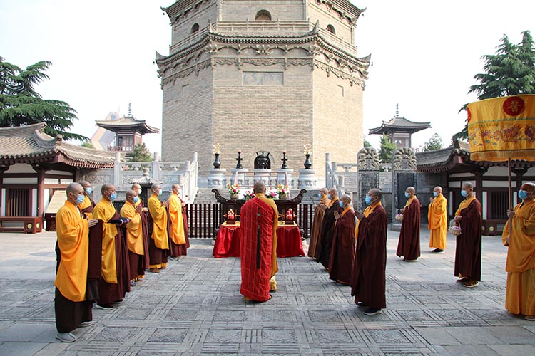 陕西法门寺佛学院图片