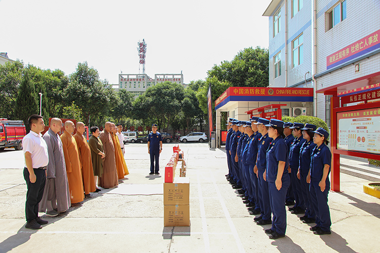 2022年9月9日,在我國傳統佳節中秋節來臨之際,法門寺住持,法門寺佛學