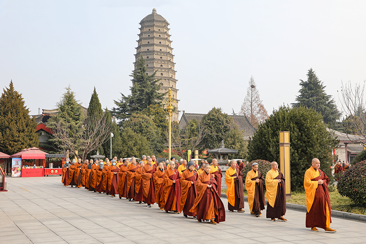 法门寺、法门寺佛学院乙巳年释迦如来出家祝圣祈福(图4)