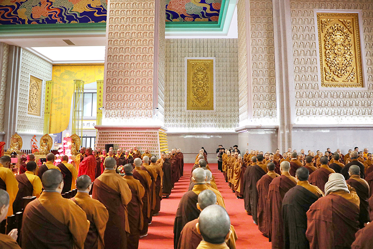 法门寺、法门寺佛学院乙巳年释迦如来出家祝圣祈福(图6)