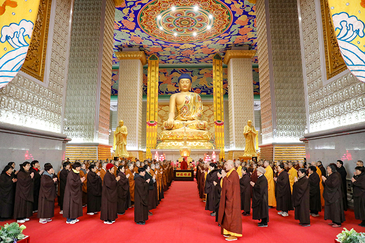 法门寺、法门寺佛学院乙巳年释迦如来出家祝圣祈福