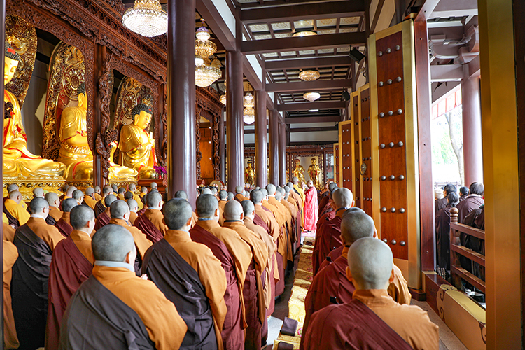 法门寺启建乙巳年护国息灾祈福超荐华严法会(图2)