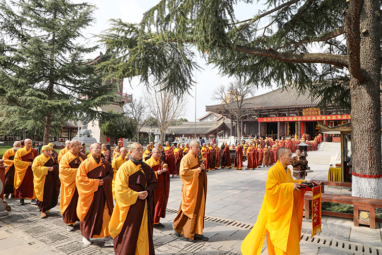 法门寺启建乙巳年护国息灾祈福超荐华严法会(图4)