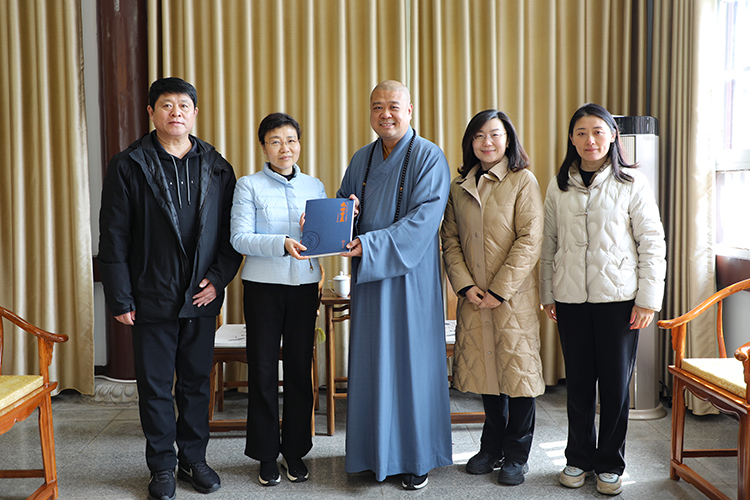 扬州市委统战部一行来法门寺专题调研