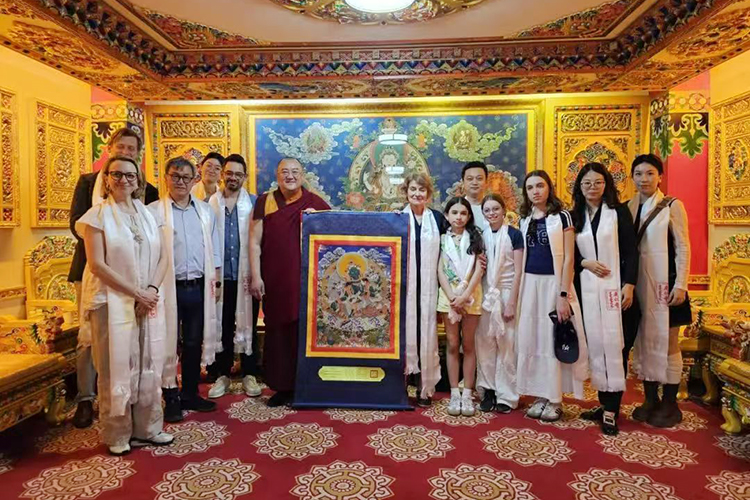 联合国教科文组织前总干事伊琳娜•博科娃一行到访广仁寺(图6)