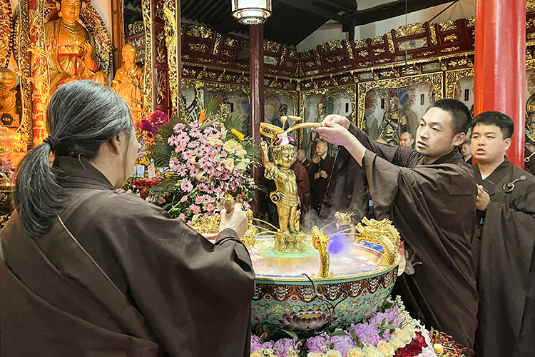 恭迎释迦如来圣诞——陕西各寺院举办浴佛祈福法会(图16)