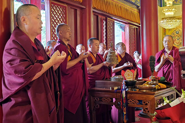 恭迎释迦如来圣诞——陕西各寺院举办浴佛祈福法会(图21)
