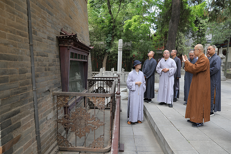 中国佛学院大兴善寺教学实践基地首届教学实践活动圆满举行(图11)