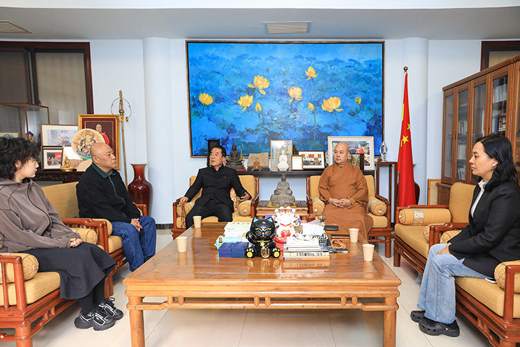 陕西省佛教协会赴西北党校二部旧址开展爱国主义教育活动(图3)