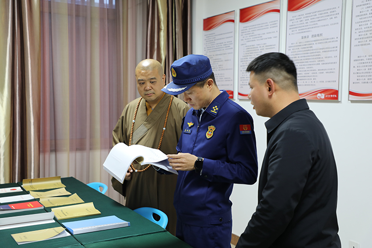 法门寺佛学院开展2025年秋季学期开学前安全检查(图4)