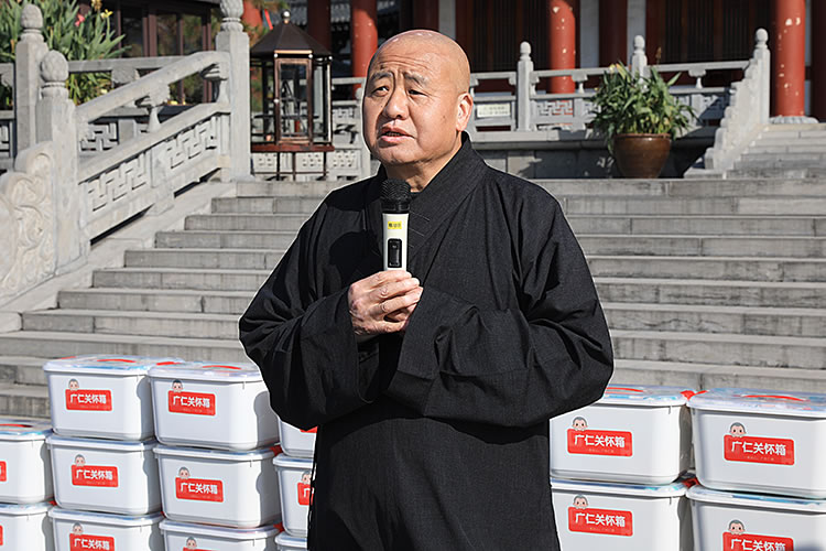 西安广仁寺2025年终南山供僧活动(图2)