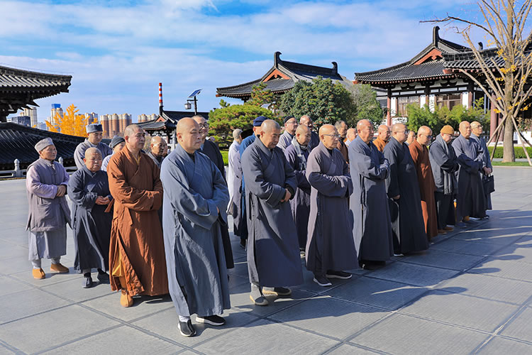西安广仁寺2025年终南山供僧活动(图4)