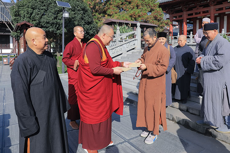 西安广仁寺2025年终南山供僧活动(图6)