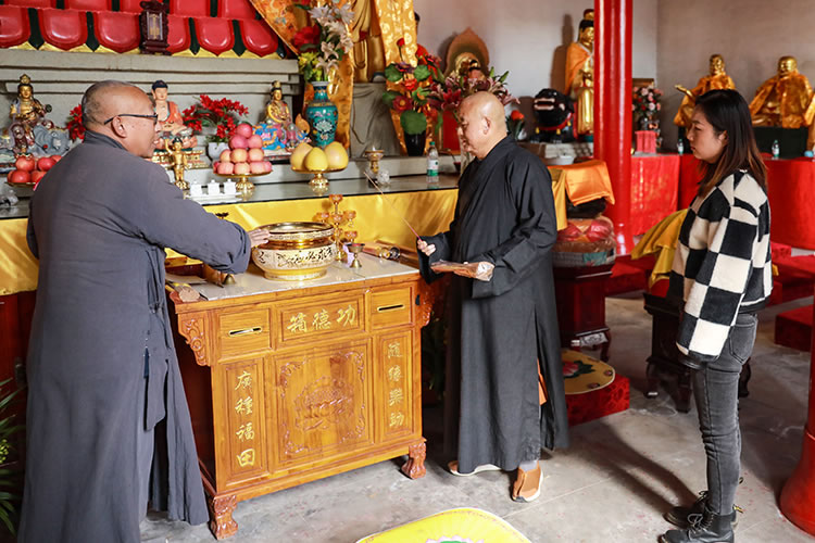 长安区终南山佛教协会开展冬季安全工作调研及走访慰问(图4)