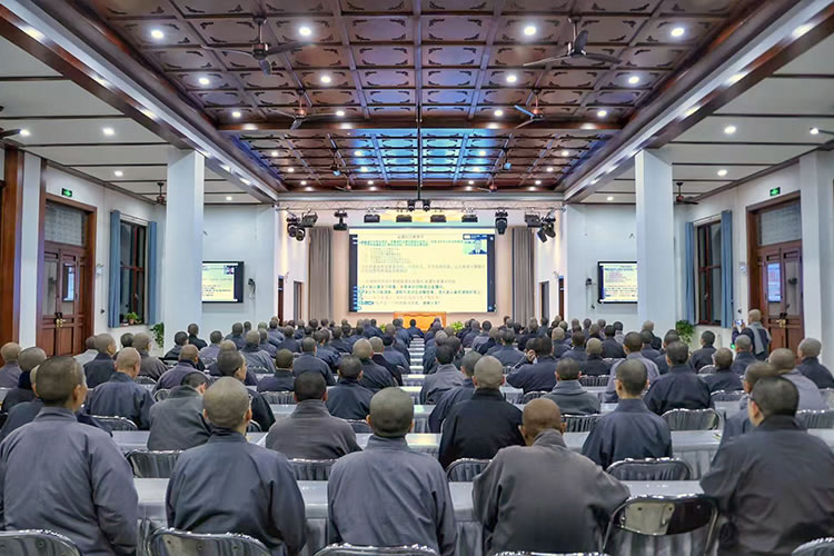 法门寺佛学院举行2025年消防宣传月安全警示教育学习活动(图3)