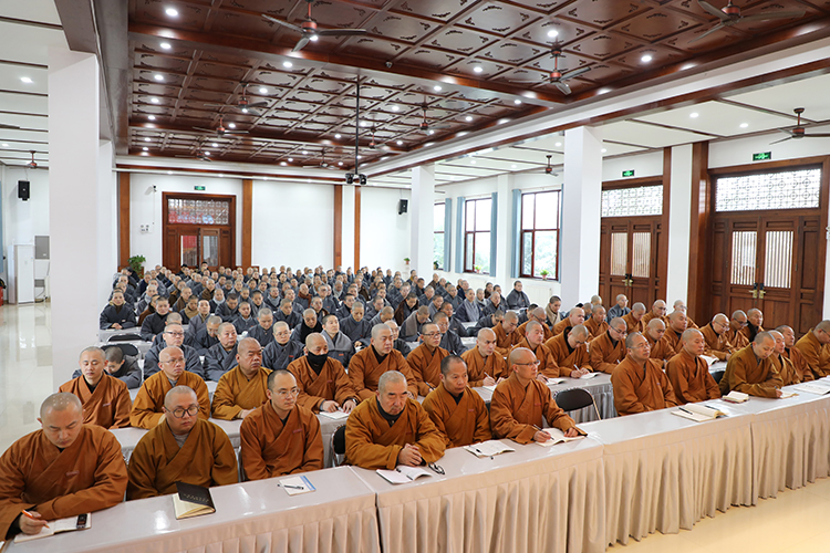 法门寺佛学院举行2026年新年学习动员会(图3)