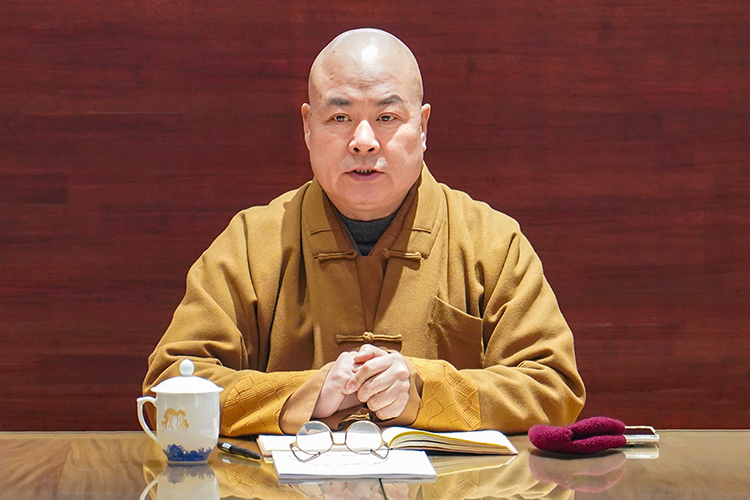 大兴善寺专题学习传达系列会议精神(图2)