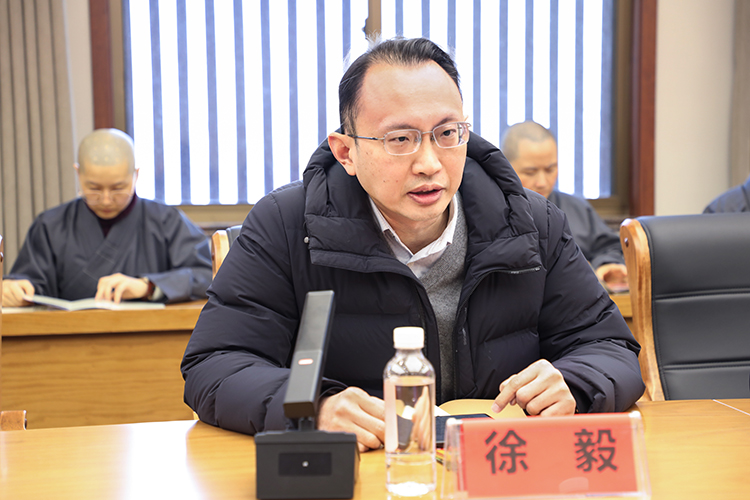 法门寺佛学院举行专职教师学历教育提升座谈会(图3)